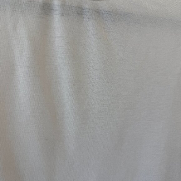 White Twist Back Tank Top Sheer - Picture 2 of 4